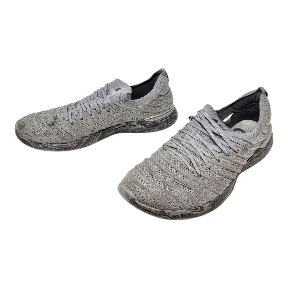 APL Athletic Propulsion Labs Gray Techloom Wave Mens Running Sneakers Size 13